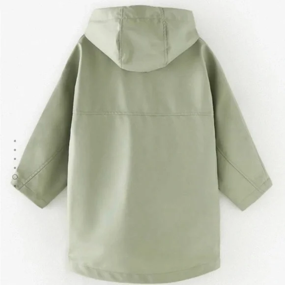 NWT ZARA Rubberized Jacket - Picture 2 of 4